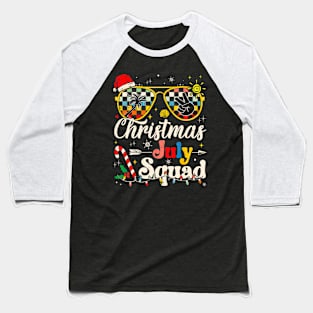 Christmas In July Squad Sunglasses Summer Beach Funny Xmas Baseball T-Shirt